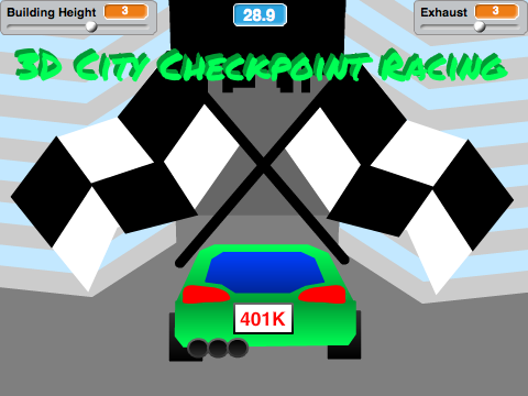 Cover for 3D City Checkpoint Racing