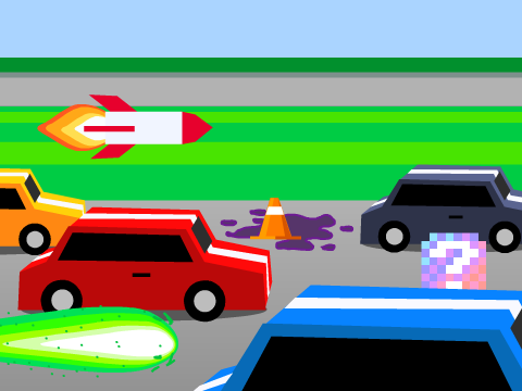 Cover for Kart Racing With CPU