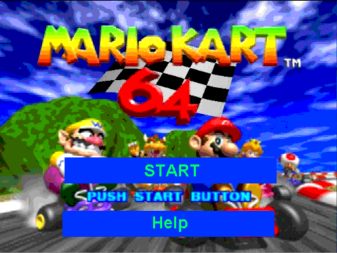 Cover for Mario Kart Racing